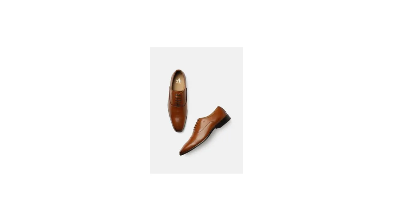 Arrow Men Leather Formal Oxfords