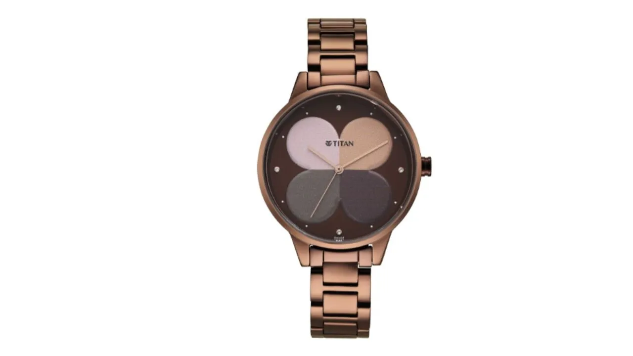 Titan Women's Brown Dial