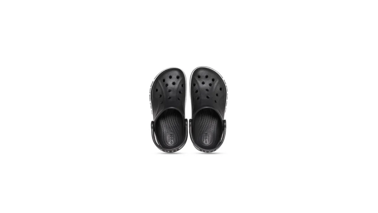 Crocs Kids Brand Logo Printed Croslite Clogs