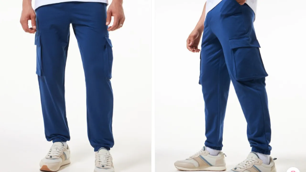 Bewakoof AIR 1.0 Men Cotton Over-Sized Joggers Track Pants