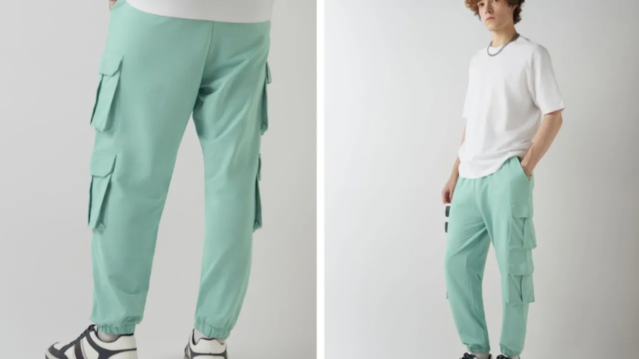 Bewakoof AIR Men Relaxed Fit Joggers Track Pants