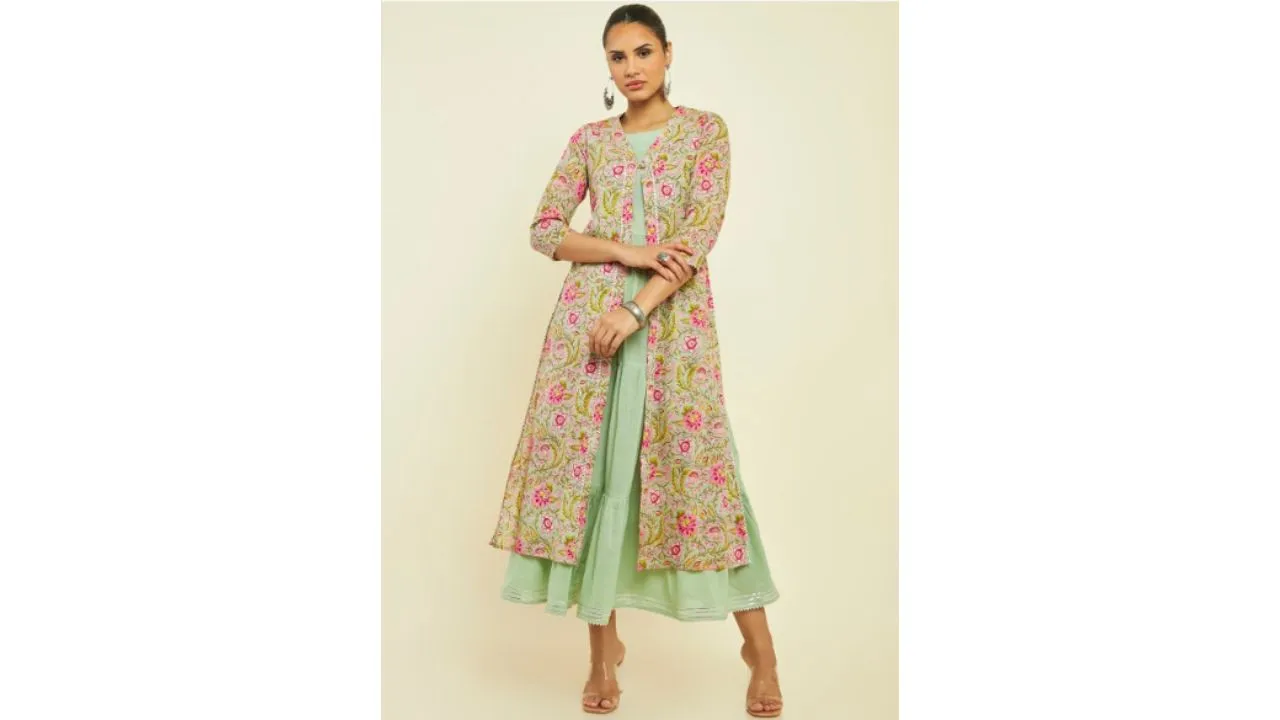 Soch Floral Printed Pure Cotton