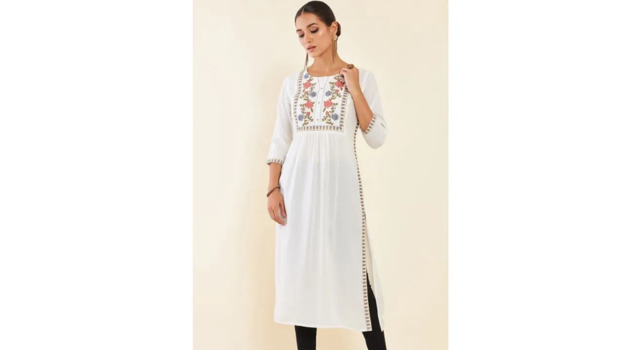  Soch White Floral 