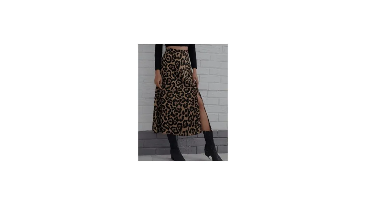 Dream Beauty Fashion Women Animal Skin Printed Skirt
