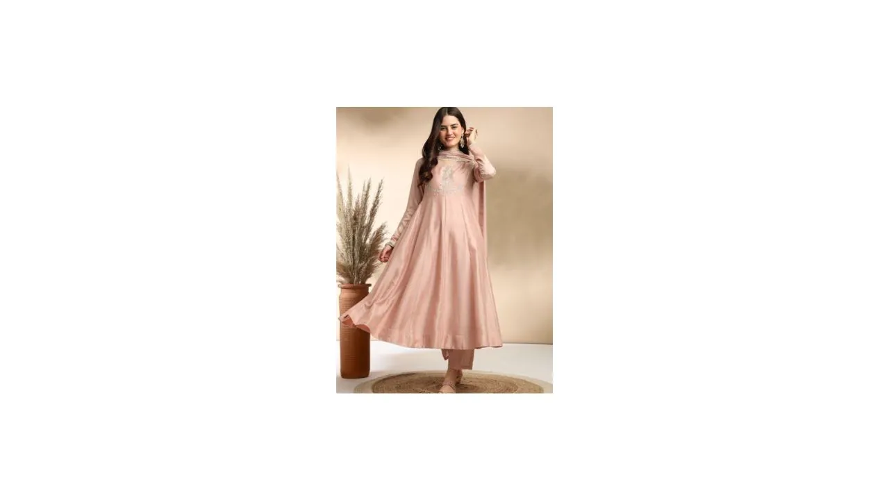 MOKOSH Anarkali Suit With Dupatta