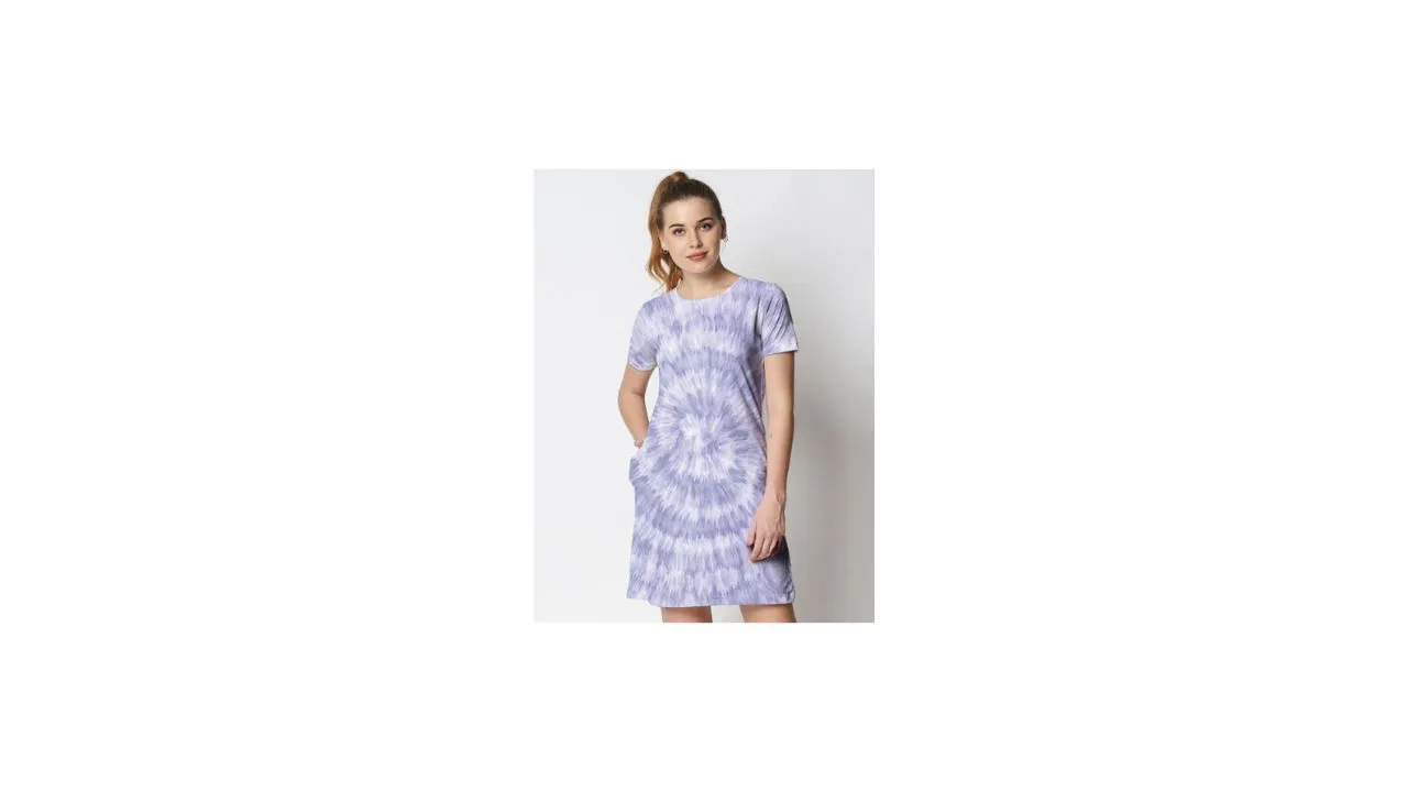 Wear Your Opinion Cotton T-shirt Dress