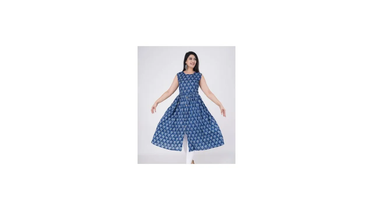 Cloth Bites Women's Midi Kurti 