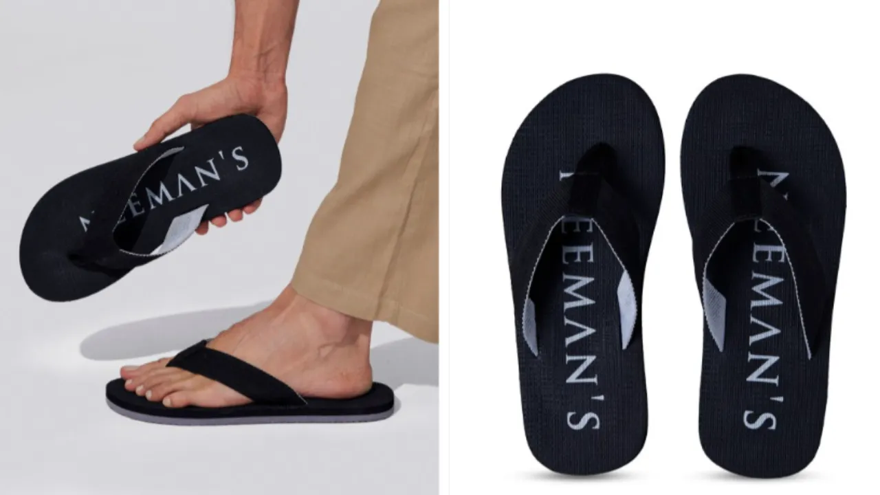 NEEMANS Men Printed Thong Flip-Flops