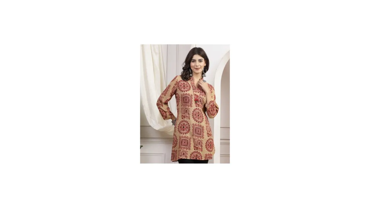 Nayam By Lakshita Ethnic Print Kurti Design