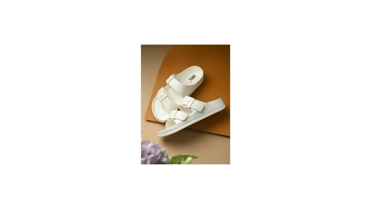 HRX by Hrithik Roshan Women Rubber Sliders