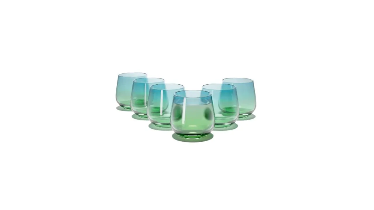  Anko Green And Blue 6 