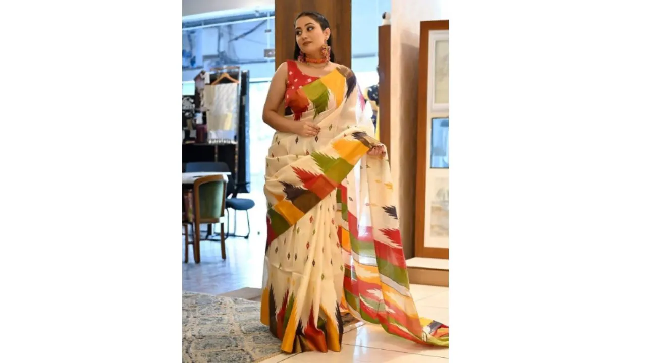 Pure Cotton Bagru Saree