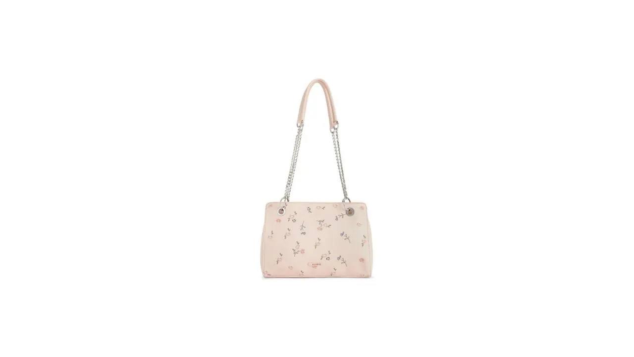 Caprese Floral Embroidered Shoulder Bag