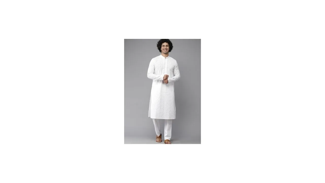 See Designs Pure Cotton Kurta with Pyjamas