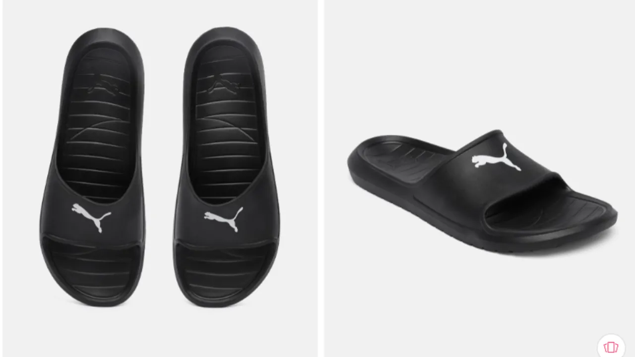 Puma Unisex Divecat V2 Lite Res Brand Logo Printed Sliders