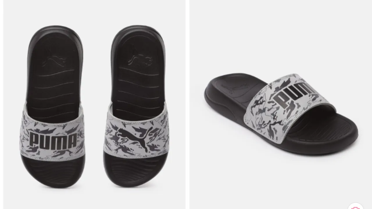 Puma Unisex Brand Logo Printed Sliders