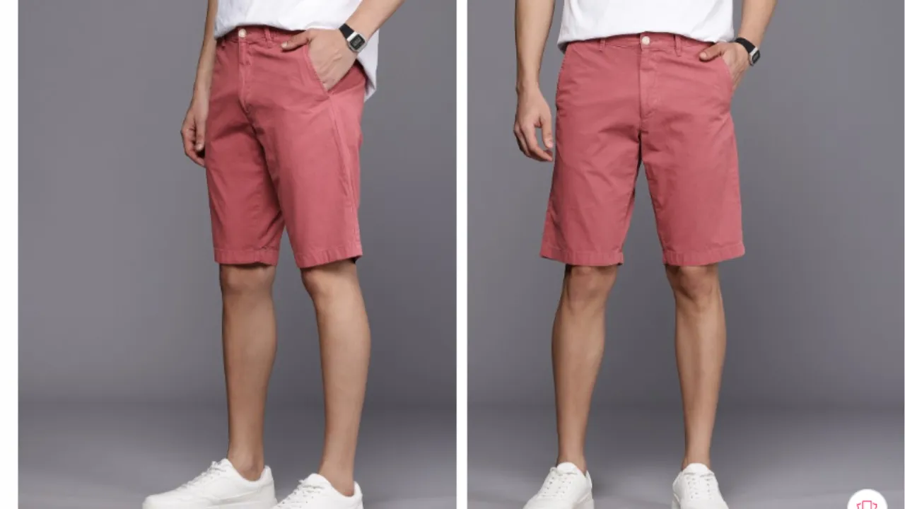 Allen Solly Men Pure Cotton Smart Slim Fit Chino Shorts