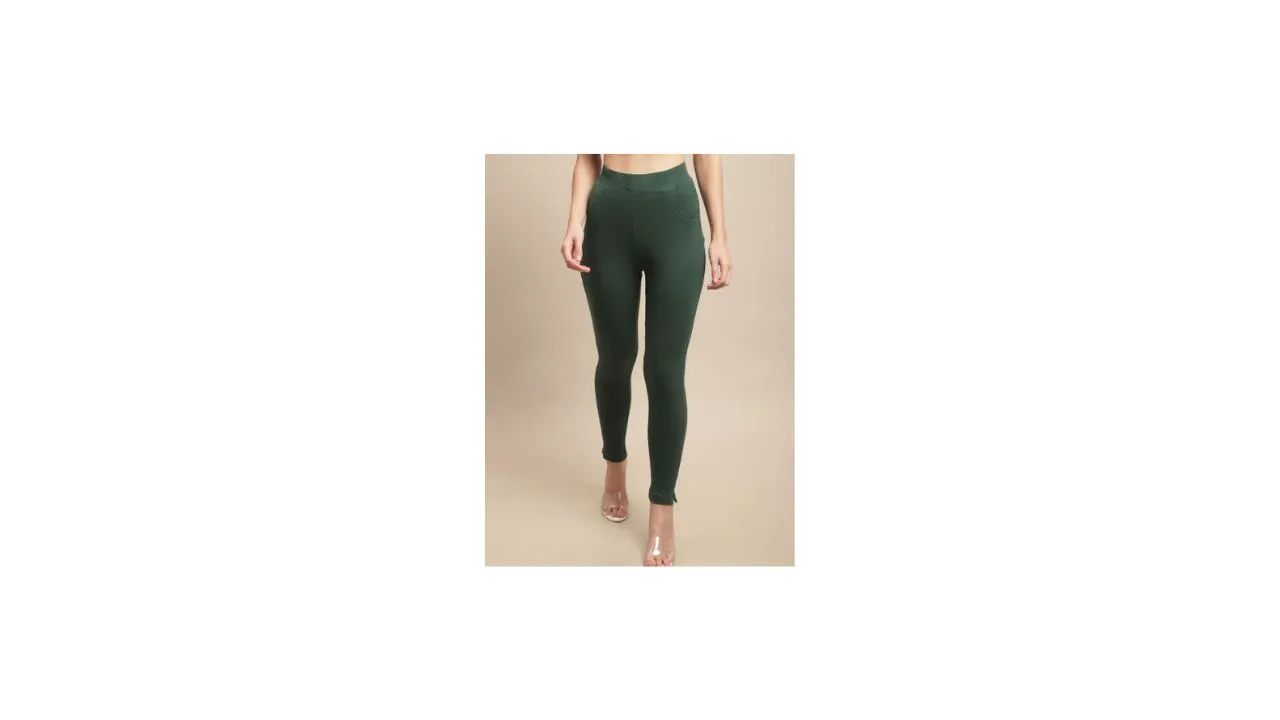Valles365 by S.C. Women Leggings With Pockets
