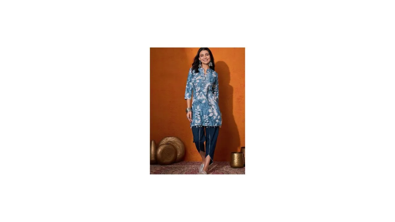 Sangria Tunic With Trouser Co Ord Set