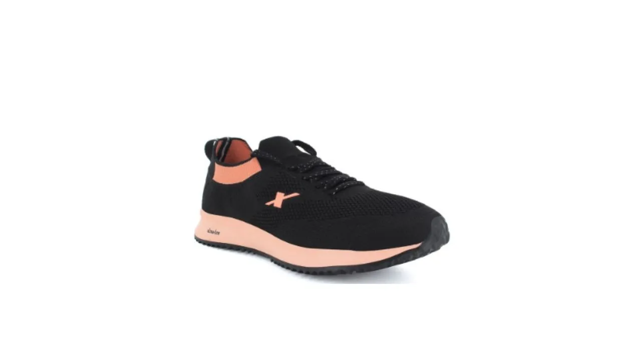Sparx Women Black Mesh Running Shoes
