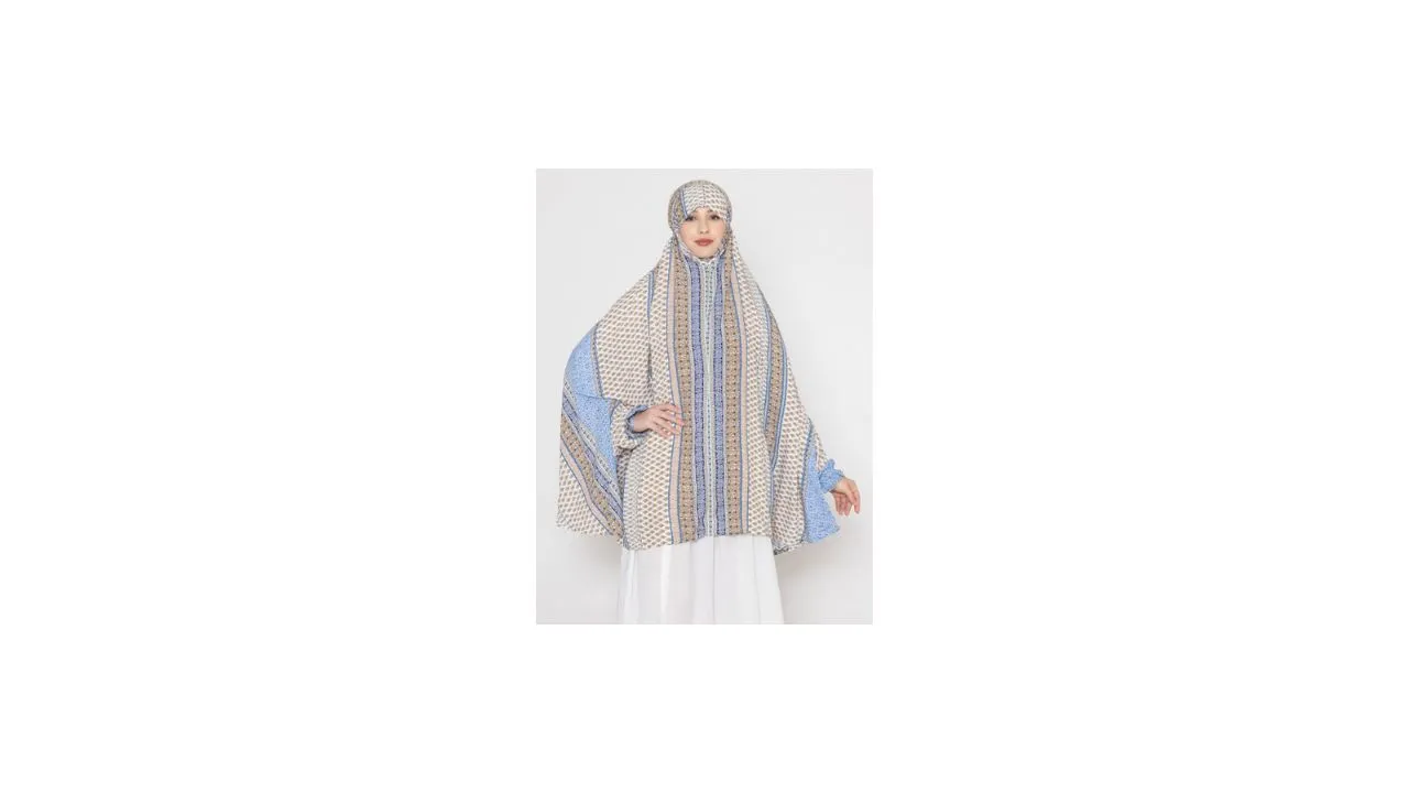 SANASH Collections Ethnic Motifs Printed Namaz Hijab