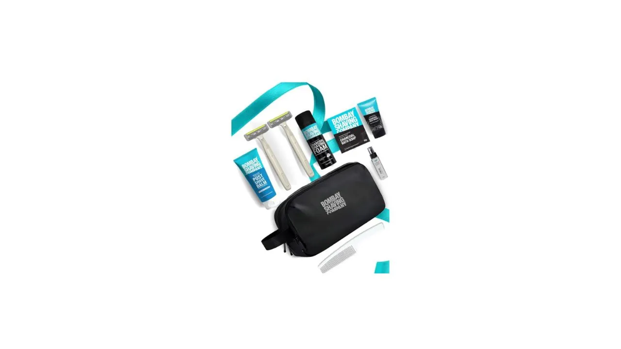 Bombay Shaving Company Men Set of 9 Grooming Essential Kit