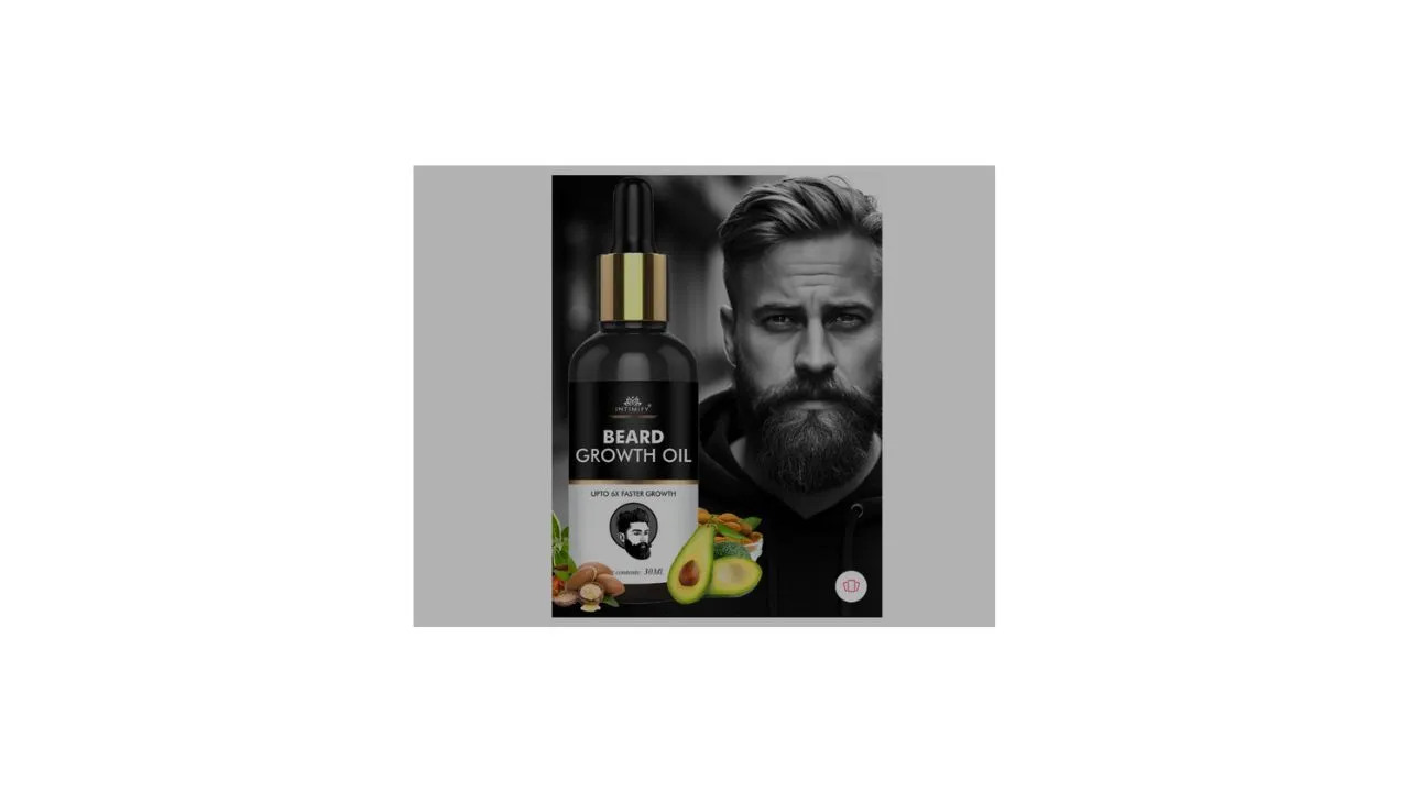 INTIMIFY Moustache & Beard Growth Oil
