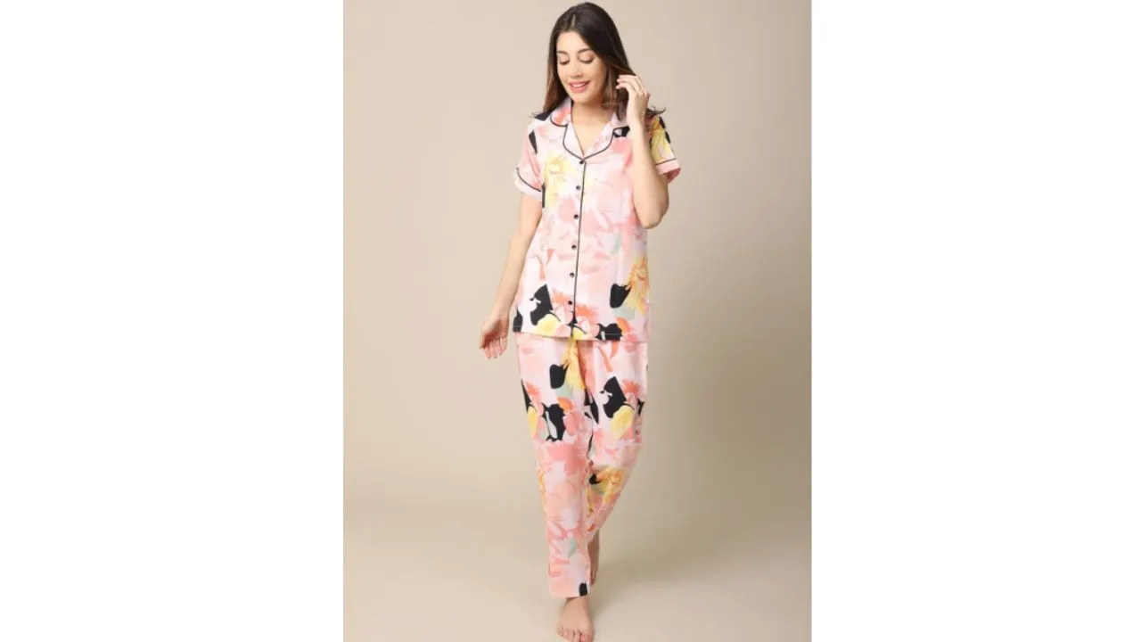 Printed Night Suit