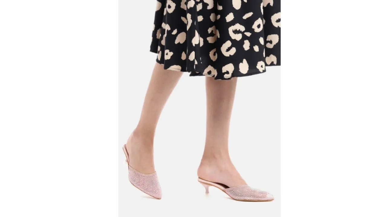 Embellished Ethnic Comfort Mules