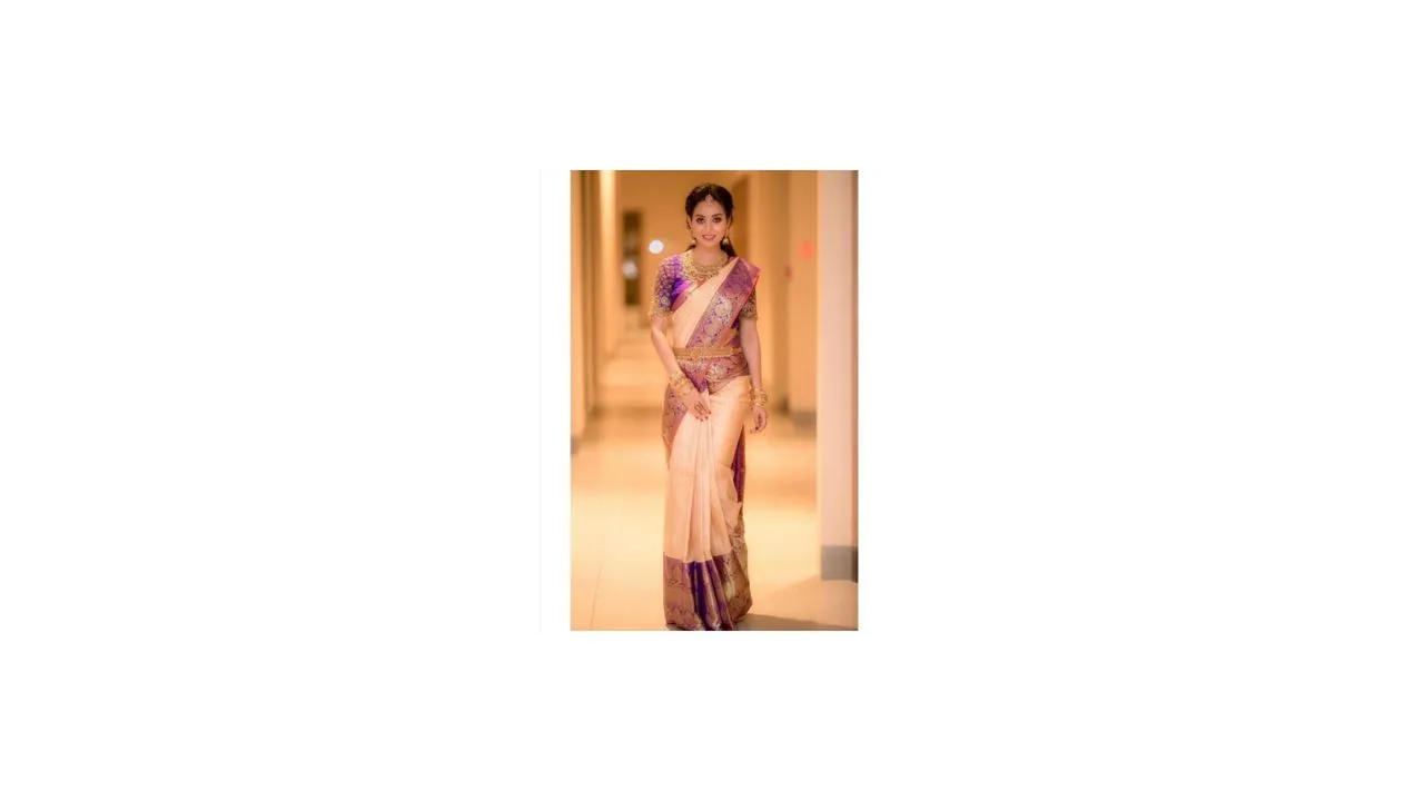 Anouk Woven Design Zari Designer Kanjeevaram Saree