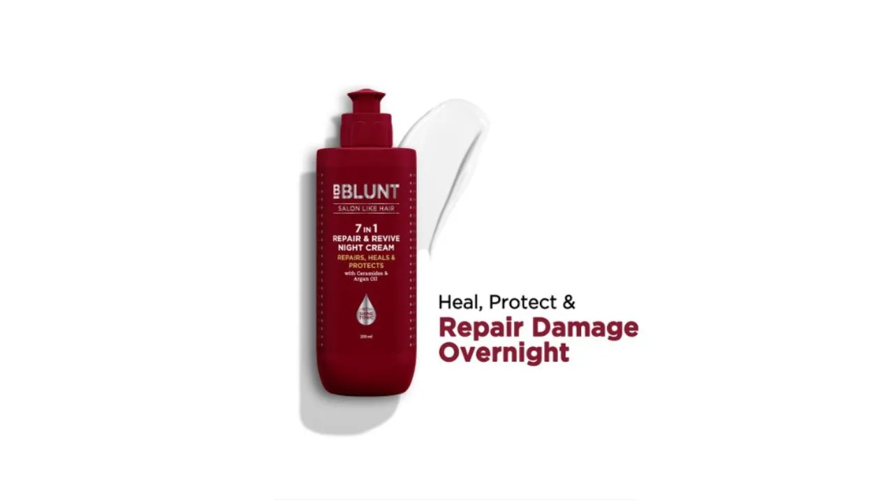 BBLUNT 7 In 1 Repair & Revive Night Hair Cream