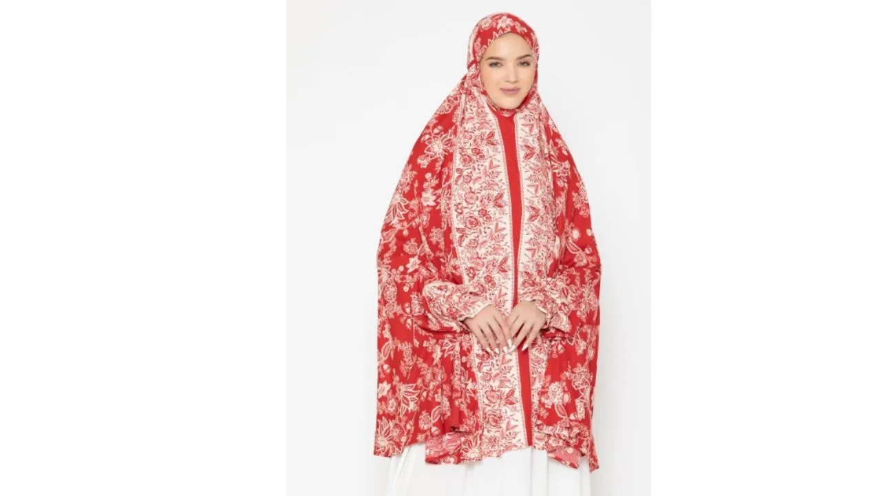 Floral Patterned Namaz Dupatta