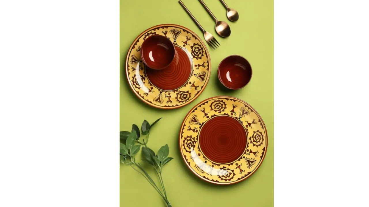 Ceramic Glossy Dinner Set