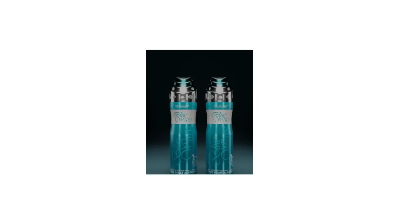 Al-Nuaim Men Set Of 2 Blue Wave Deodorant