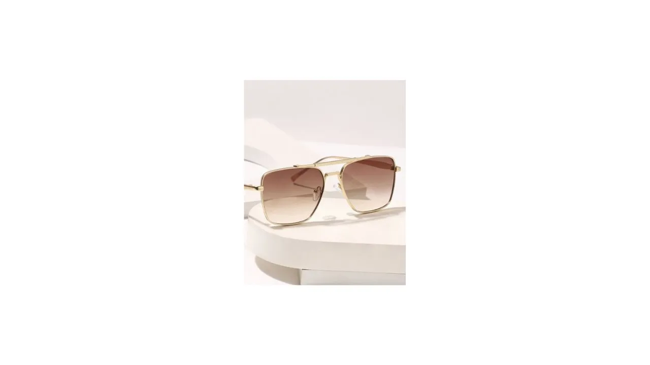 French Accent Men Aviator Sunglasses