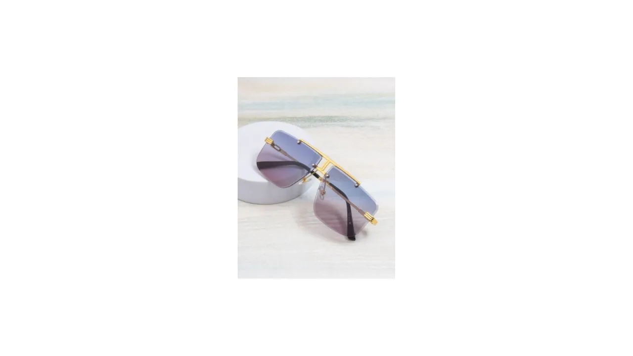 Ted Smith Unisex Aviator Sunglasses