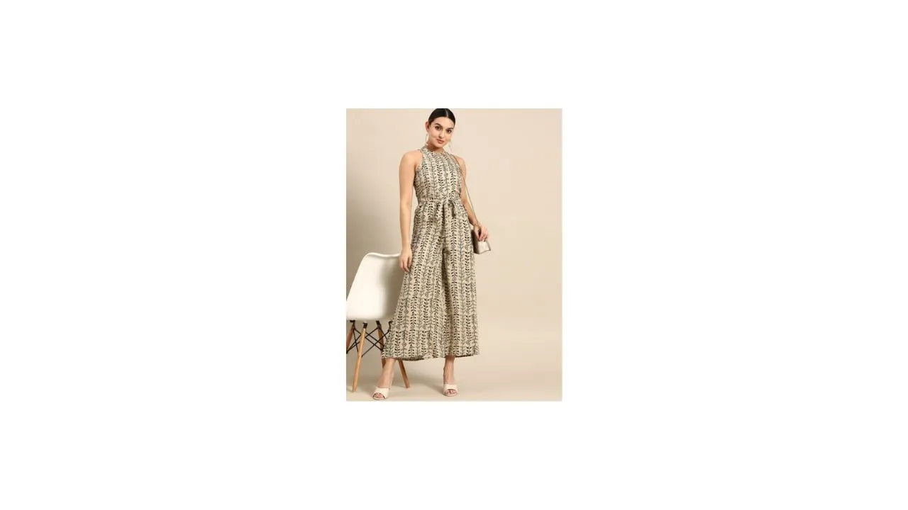 Anouk Printed Basic Jumpsuit