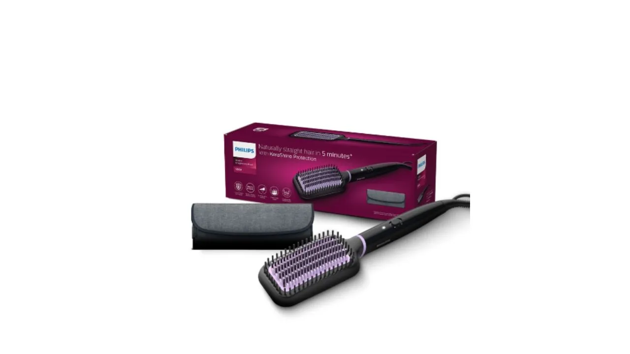 Hair Straightener Brush