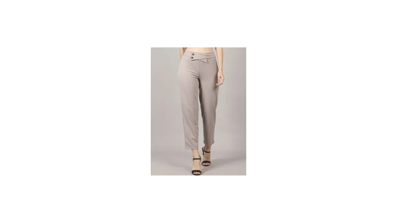 PRIDEWEAR High-Rise Cigarette Pants
