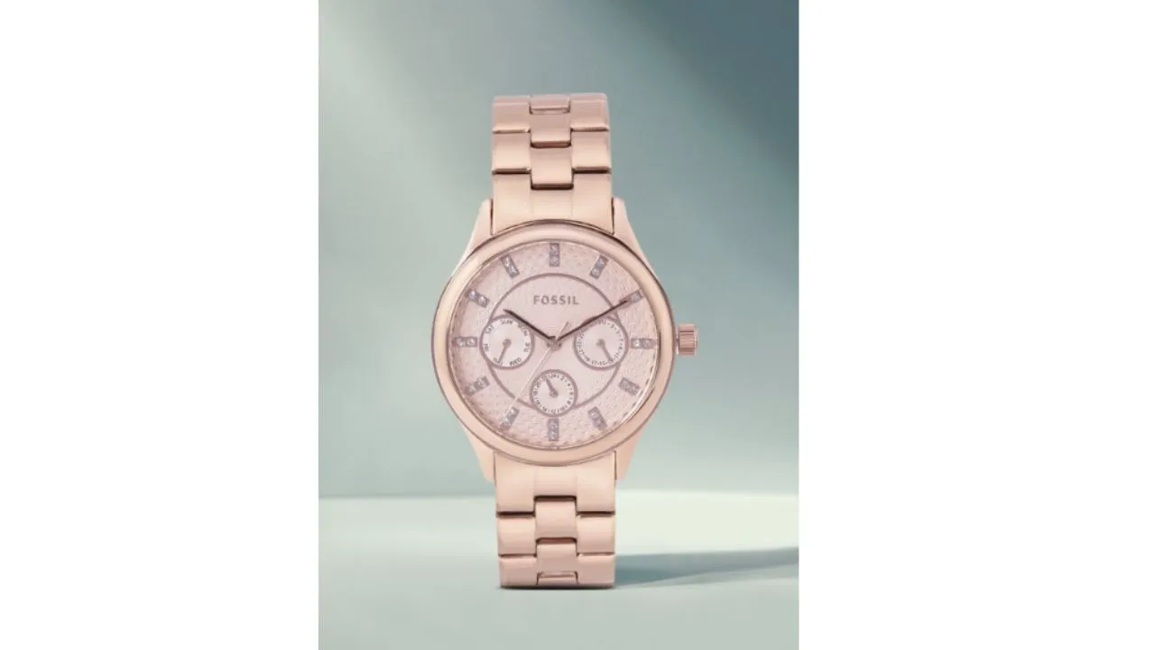 Fossil Chronograph रोज़ गोल्ड वॉच