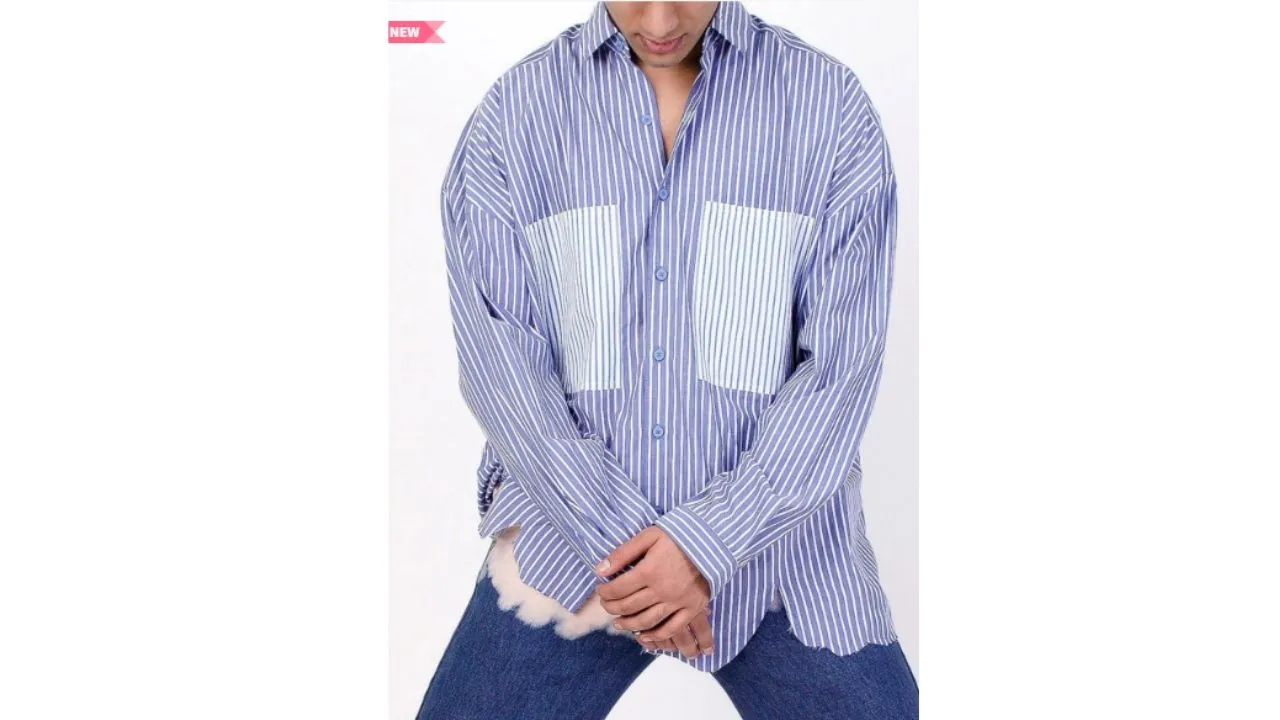 Men Pinstriped Darwyn Shirt