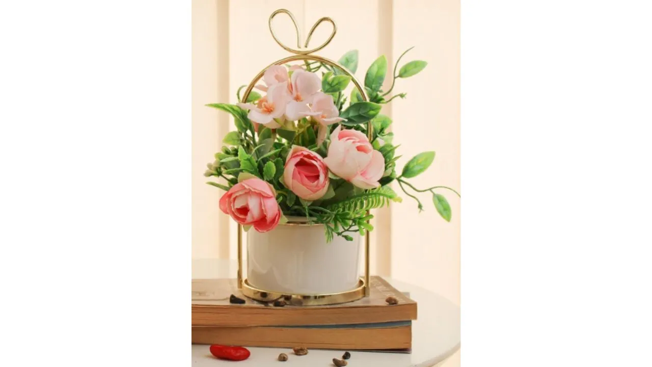 Pink Rose Artificial Flowers