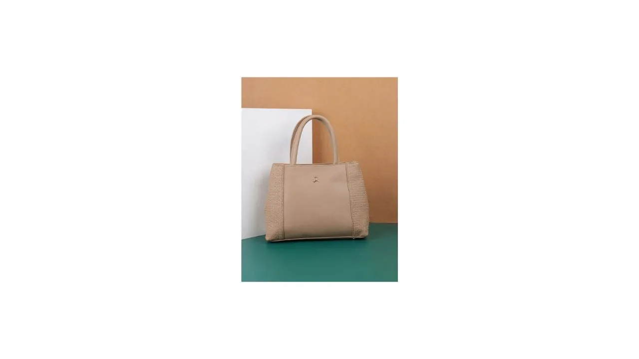 Mochi Solid Structured Shoulder Bag