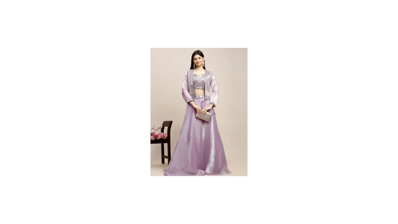 MADHURAM Lehenga & Blouse And Jacket