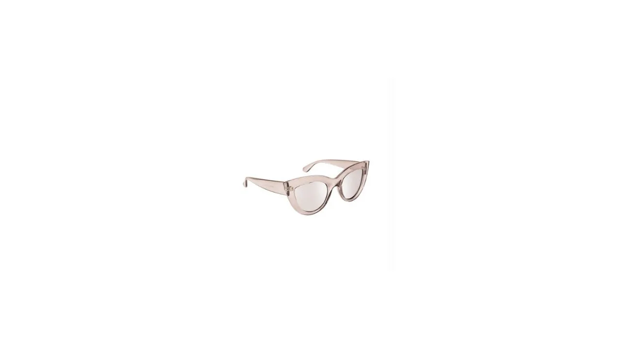NuVew Women Grey Mirrored Cat Eye Sunglasses