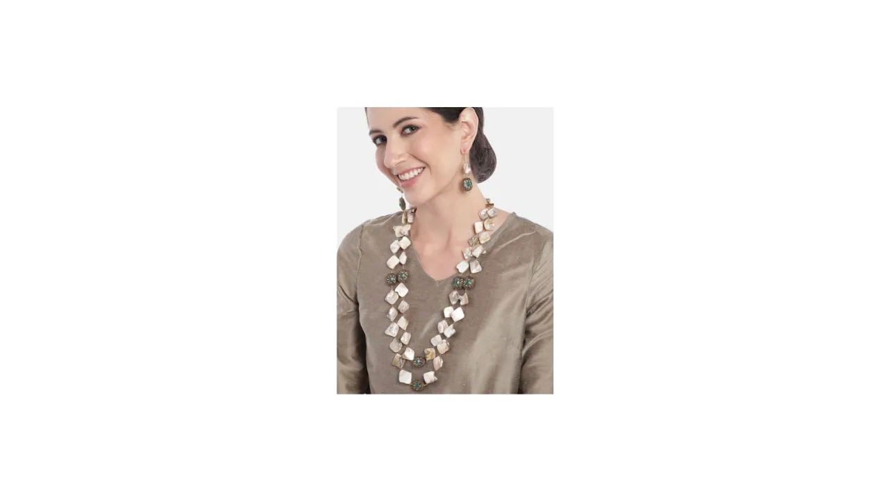 Anouk Gold-Plated Layered Jewellery Set