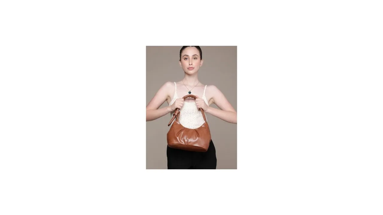 French Connection Structured Hobo Bag