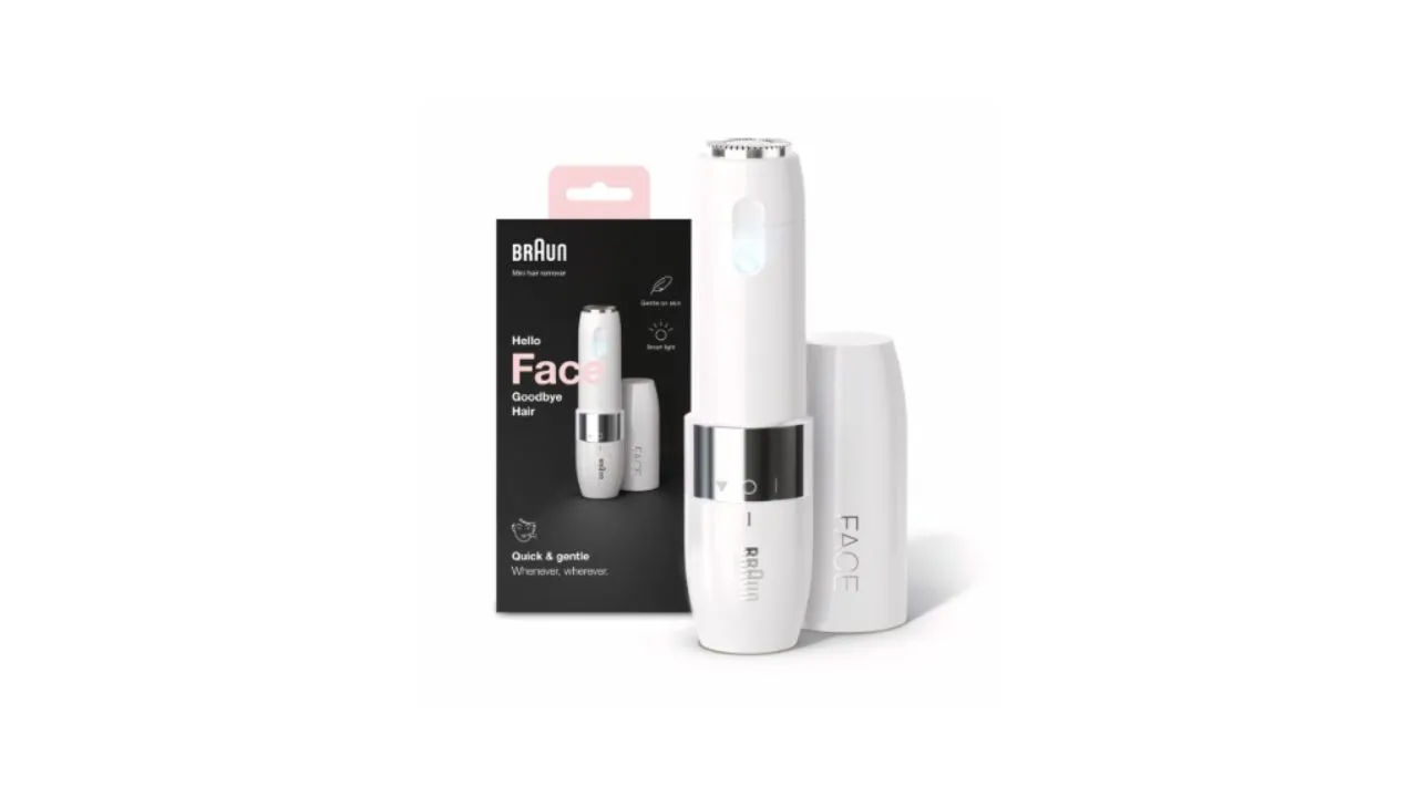 Braun Mini फेसियल हेयर रिमूवर