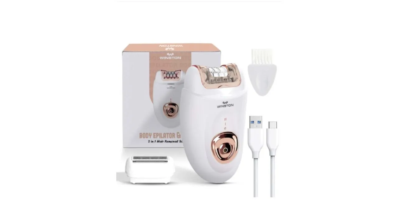 WINSTON Women Rechargeable बॉडी एपिलेटर