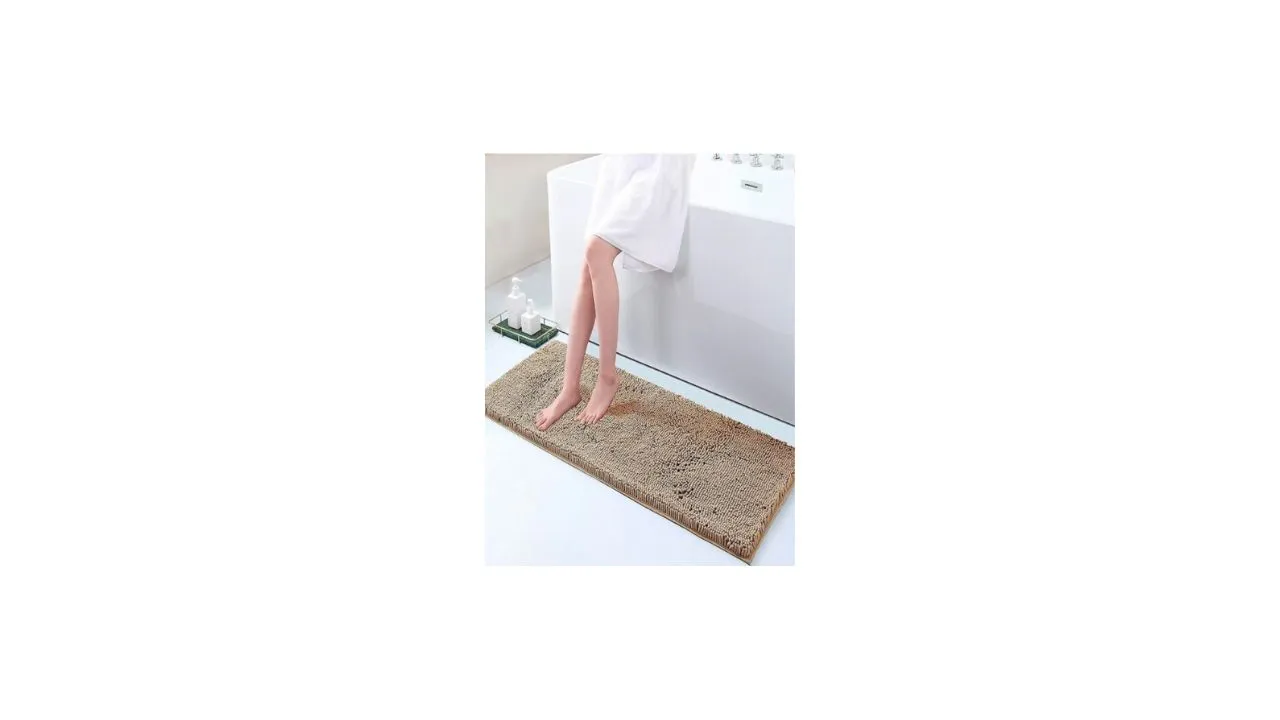 HOKIPO Beige Multipurpose Rug Runner